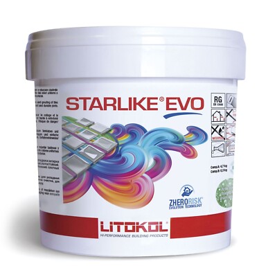 Litokol Starlike Evo Stuck Epoxy Zweikomponenten Fliesen 2,5kg