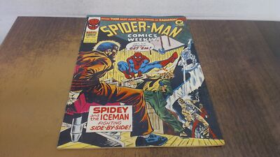			Spider-Man: Comics Weekly No.122. Spidey and the Iceman 1975, Ano		