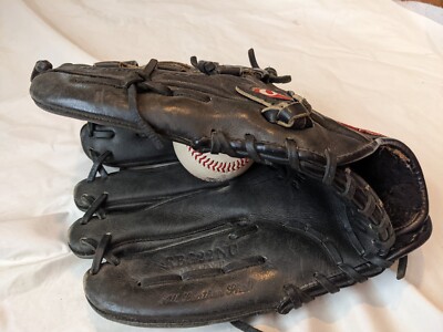 Rawlings RBG22NC Schwarzer Leather Pro Model Baseball Handschuh 12 1/4 Zoll