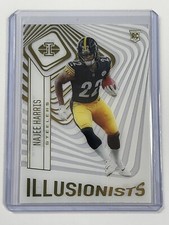 Najee Harris 2021 Panini Illusions Football Rookie ILLUSIONISTS Card STEELERS