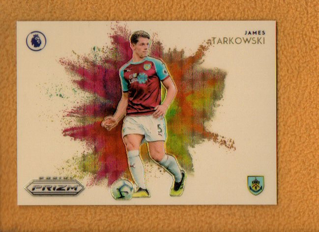 James Tarkowski 2019-20 Panini Prizm Premier Color Blast Gold Power RC #CB-8 /5