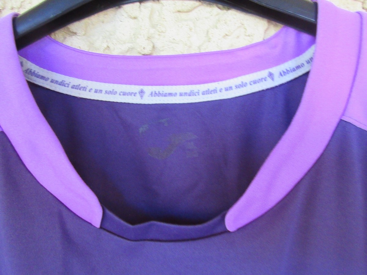 Maillot Fiorentina Joma Violet - Taille L - Légèrement Porté - Serie A