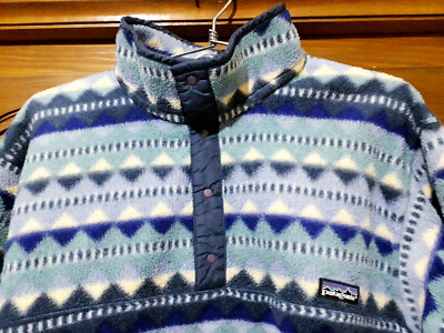 VINTAGE 90s PATAGONIA SYNCHILLA SNAP T PULLOVER MEN'S SIZE M | eBay