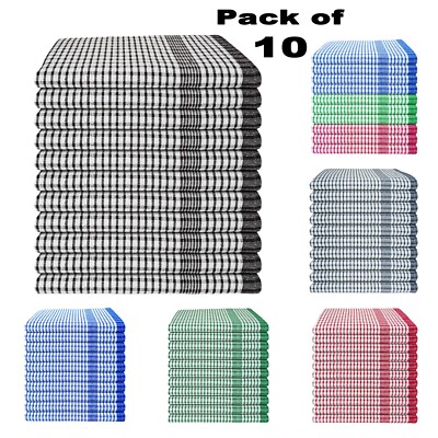 Wonderdry Geschirrtücher 10er Pack Küchentuch Reinigung Geschirr Gastronomie 50x75 cm