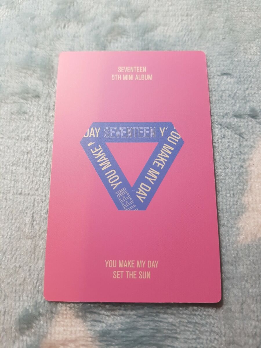 SEVENTEEN 5th Mini Album YOU MAKE MY DAY Jun Type-5 Photo