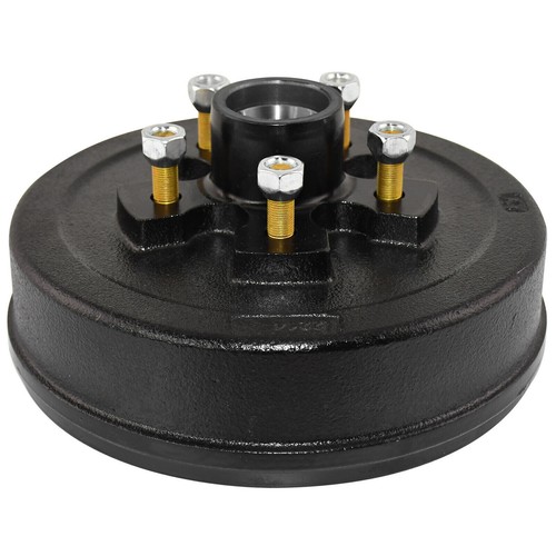 Pair Trailer 5 on 5 Hub Drum Kits for 3500 lbs axle Replace part # 84557 A09 - Imagen 8 de 10