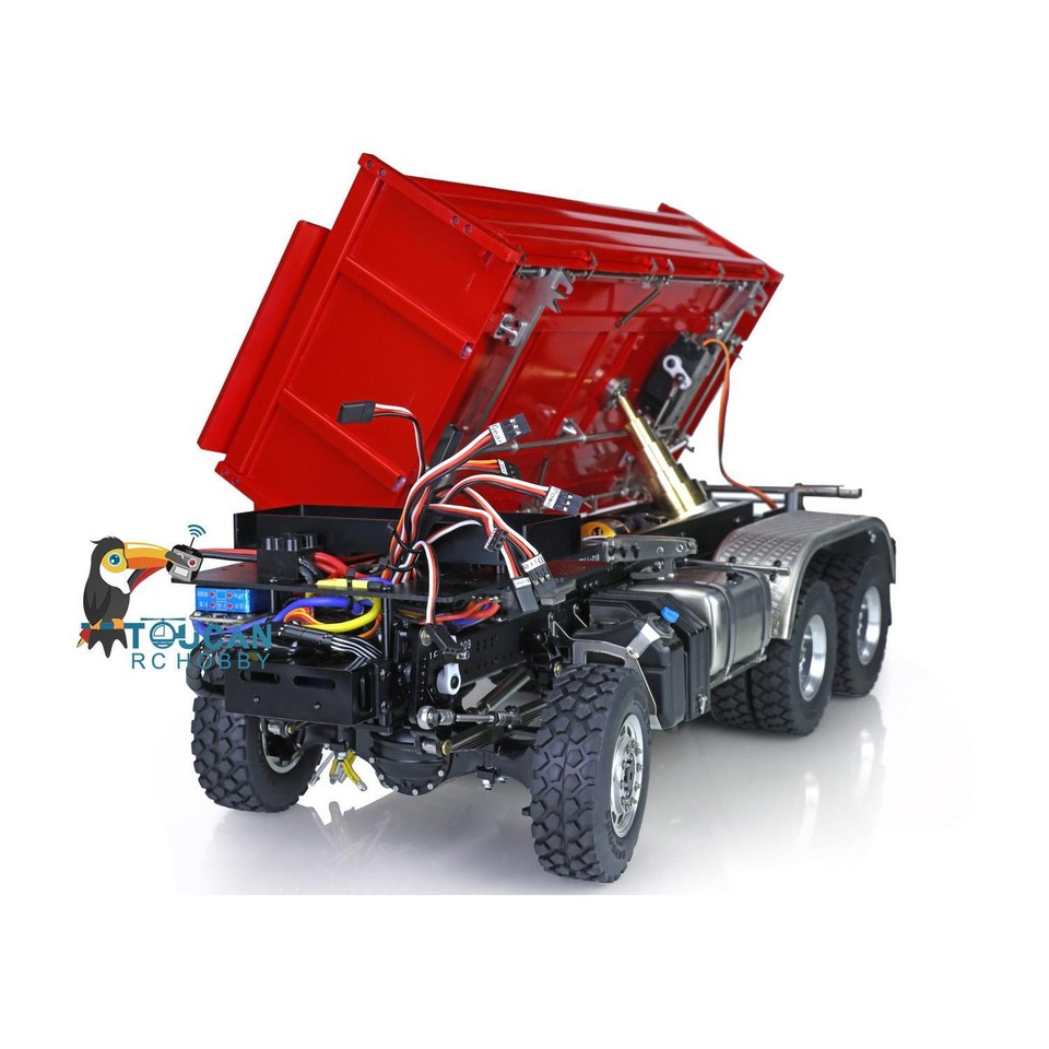 Sospensione Anteriore LESU Scala 1/14 Metallo 9 Mm Per Autocarro Tamiya 3348 RC Dumper Truck