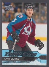 2016 16-17 UD Upper Deck Young Guns YG Rookie #245 Chris Bigras RC Rangers QTY 