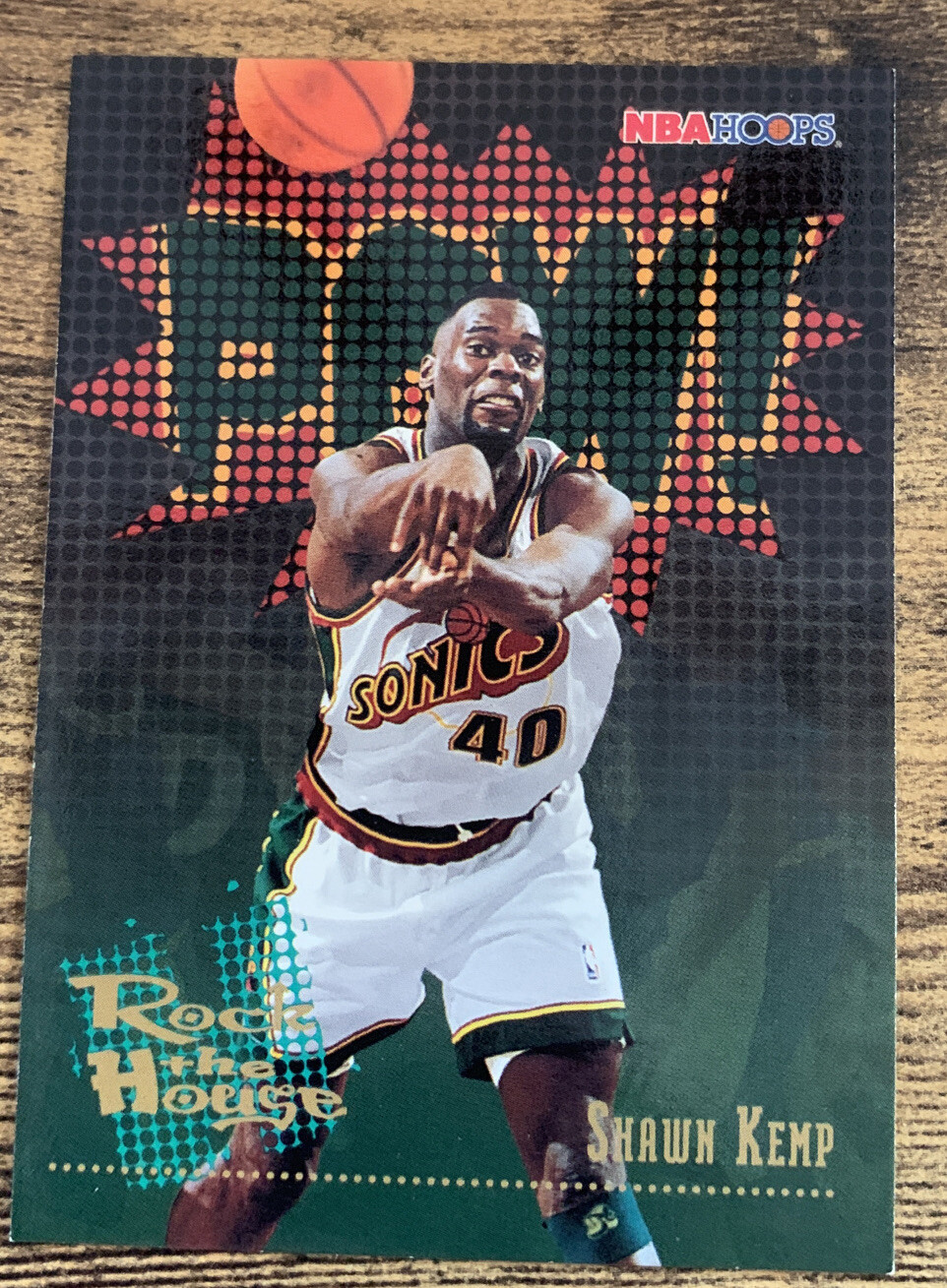 1996 SHAWN KEMP SkyBox Basketball Card 385 Made in USA eBay