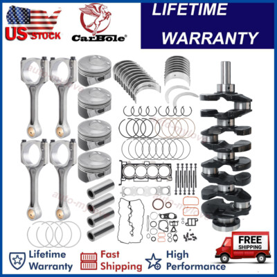 2.4L G4KJ Engine Rebuild Overhaul Kit For 11-19 Hyundai Sonata Kia Forte Optima