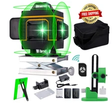 Nivel Nivelador Laser Para Nivelar Pared Piso Techo Facilmente Interior Exterior