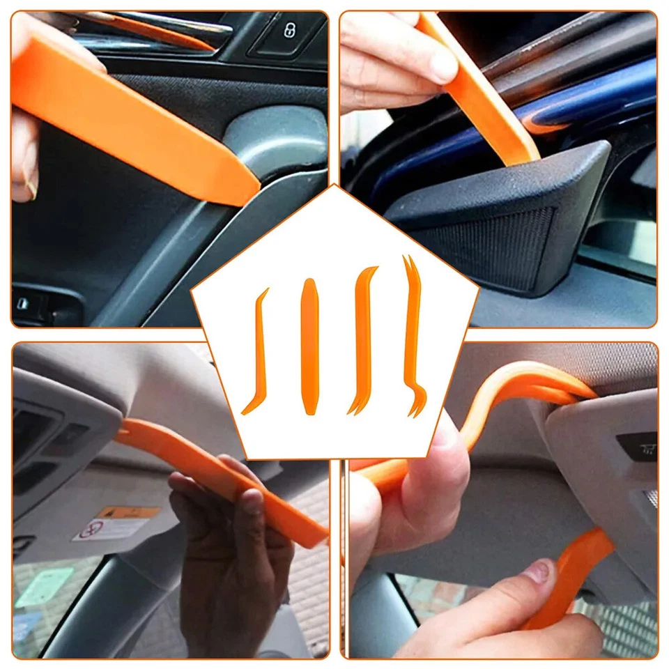 100 PIEZAS 4XTool Clips de Parachoques Auto Agujero Coche Remaches de Plástico Sujetador Guardabarros Pin de Empuje Foto 2 de 4