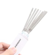 Dental Abrasive Stainless Steel Strips Metal Polishing Strips,Cleaning Tools