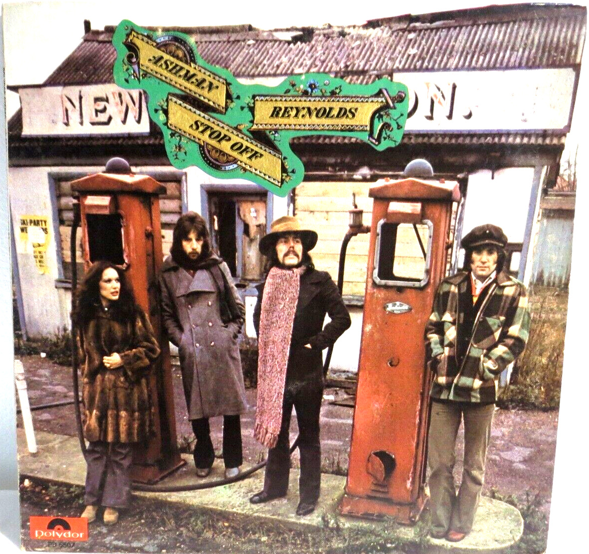 Ashman Reynolds – Stop Off - Polydor – PD 5507 Vinyl LP Record Album Promo 1972