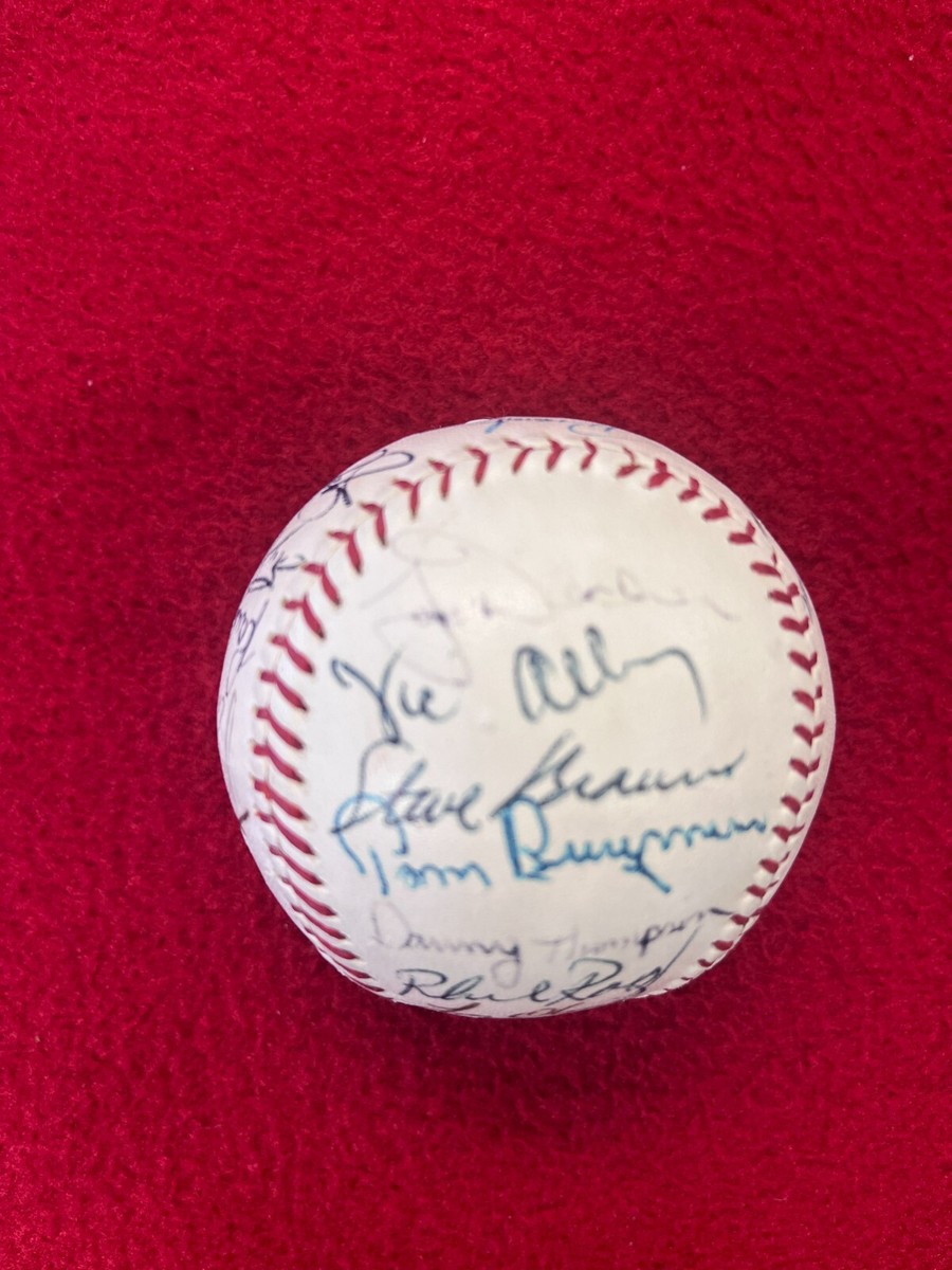 1974 Minnesota Twins Team Signed Baseball 28 Autographs Oliva