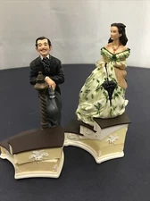 Gone with the Wind  Rhett & Scarlett  Music Boxes #73471 & #73472 
