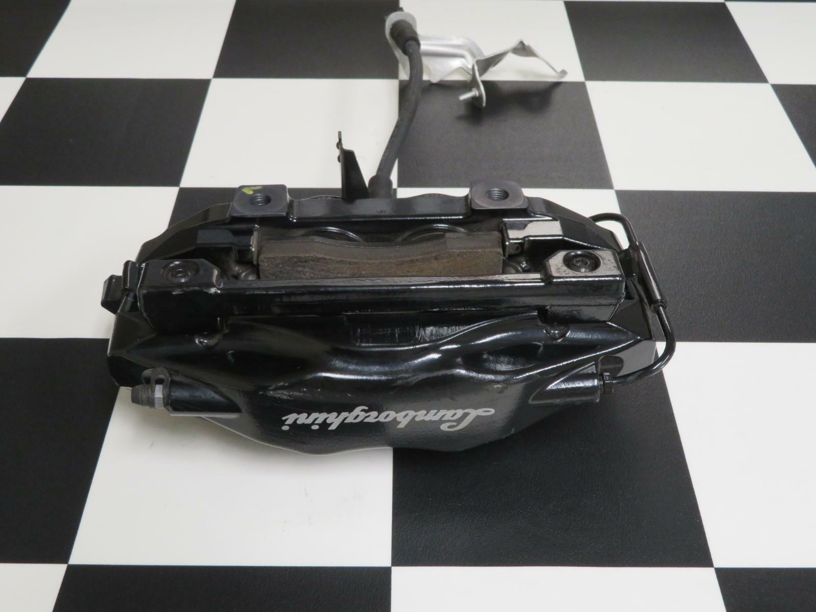 2016 LAMBORGHINI HURACAN LP580 LEFT REAR BRAKE CALIPER OEM 4T0615405K BLACK