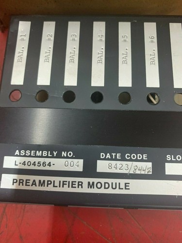 NEW OIL GEAR PREAMPLIFIER MODULE L-404563-004 - Picture 3 of 5