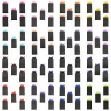 5 PCS Men Classic 4 Folds Handky Wedding Party Pre-folded Pocket Square YY1008