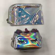 NWOT Girl's Unicorn Gift Pack - Iridescent/Glitter Wallet and Coin Purse Combo