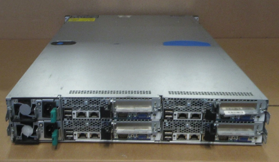 Dell PowerEdge C6100 24-Bay 4TB HDD 360GB SSD 4-Node Intel E5630 2U Rack Server - Image 2 of 2