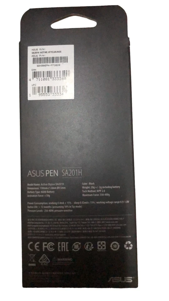 SA201H Stylus Pen ASUS Pen-Black - Image 2 of 4