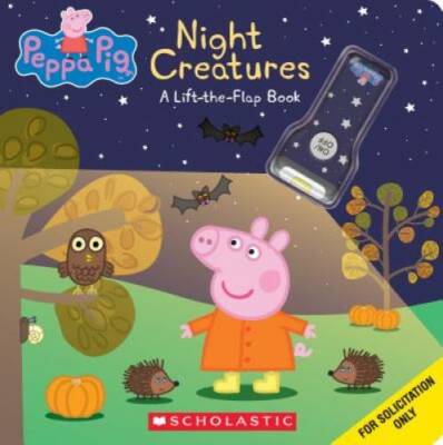 Night Creatures: A Lift-the-Flap Book (Peppa Pig) - Board book By Eone - GOOD