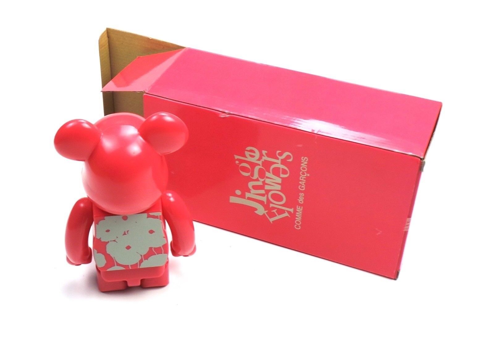 Comme des Garcons x Medicom Toy 400% Jingle Flowers Be@rbrick Red Bearbrick
