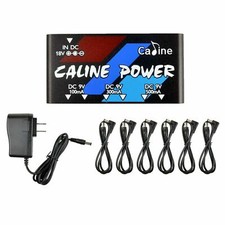 Caline Power Supply CP-02 Mini Power Supply for Guitar Effect Pedal 6 Outputs