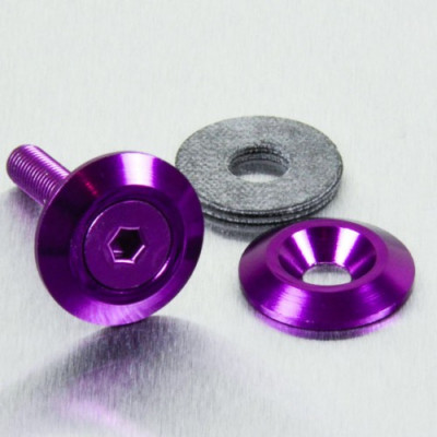 PRO-BOLT Arandela de aluminio avellanada M6 violeta LWAC6-22P
