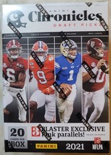 2021 Panini Chronicles Football Draft Picks New Factory Sealed Blaster Box