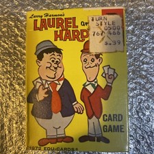 Vintage 1972 Larry Harmon's Laurel and Hardy Card Game by Edu-Cards