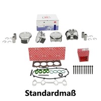 Zk Dichtungssatz+Schrauben+Kolben Std FüR Vw 1.6 Elring 804.870 376.131 Ne Bse A