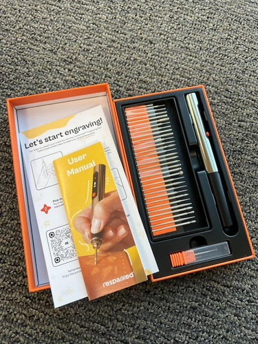 USB Rechargable Engraving Pen with 30 Bits Mini Electric DIY Engraver Cordless - Picture 10 of 10