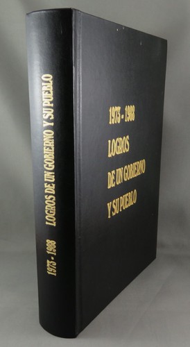 1973-1988 LOGROS DE UN GOBIERNO Y SU PUEBLO Chile Government & Its People (VG hc - Foto 2 di 16