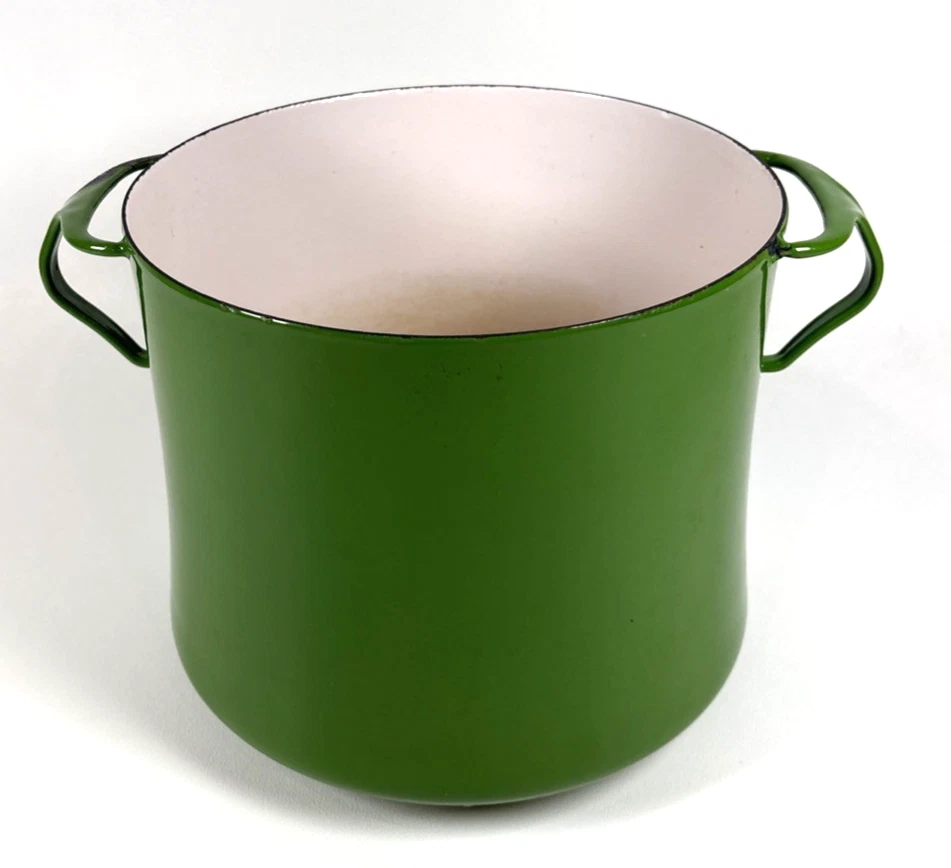 Vintage Dansk Green Stockpot 8" - KOBENSTYLE ENAMEL - No LID