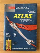 Graupner / Schnellbau-Plan für das Freiflug-Motormodell "Atlas"