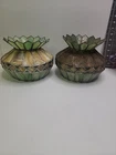 2 X Vintage Tiffany Style  Lamp Shades ONLY. Great Shape.