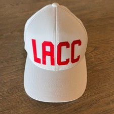 G/FORE LACC White & Red Golf Snapback-Los Angeles Country Club-One Ten Flex Fit