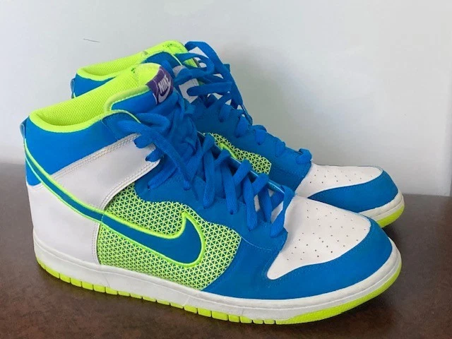 Nike Dunk High Superhero Pack - Photo Blue Volt for Sale  display picture 3