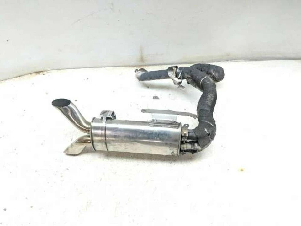 05 Buell Lightning XB12 Escape Completo Micrón Serpiente Cabezal Tubo Silenciador Foto 2 de 4