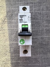 Steeple Series E B40 40Amp - Type B - MCB - Excellent