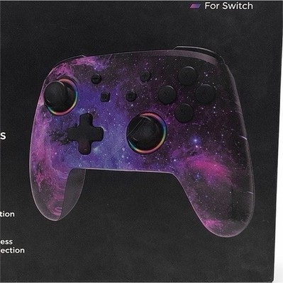Nexigo NS32 Wireless Controller for Nintendo Switch Cosmic Nebula 6-Axis Turbo