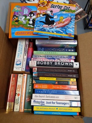 Little Free Library Bulk Lot of Books - Mixed Fiction & Nonfiction all Very Good