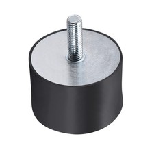 75mm x 50mm M12 Male Female Rubber Mounts Vibration Isolator