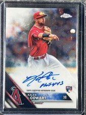 Cowart, Kaleb - 2016 Topps Chrome - Autograph - INV1