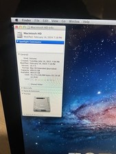 iMac Apple A1311 21.5" 2.5GHz Intel i5-2400S 8GB 500GB OSX Mid-2011 MC309LL/A