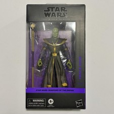 Hasbro Star Wars Shadows of the Empire Black Series Prince Xizor 6  Figure New
