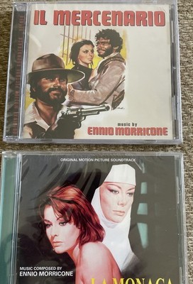 Ennio Morricone 2x Score CDs IL MERCINARIO + La Monica Di Monza SEALED Italian