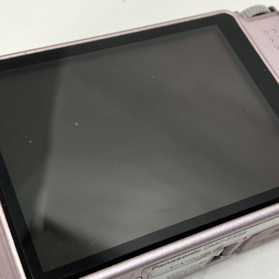 Used] Panasonic Lumix DMC-Fx55 Compact Digital Camera pink charger